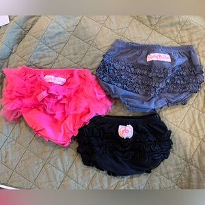 Rufflebutts Diaper covers pack of 3 2t/3t
